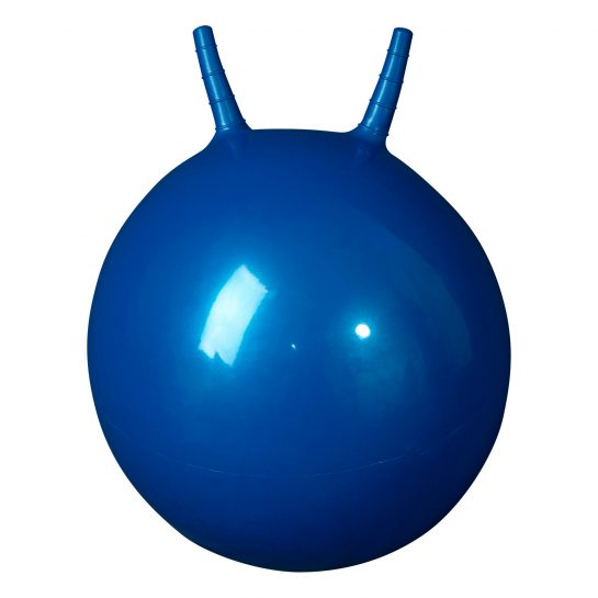 Фитбол для детей, синий, 55 см