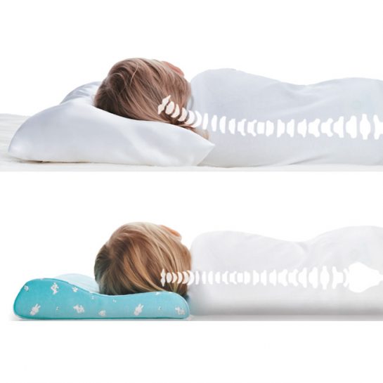 Подушка под голову для детей от 1,5 до 3-х лет с эффектом памяти TRELAX П28 PRIMA