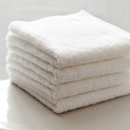 Полотенце Amaves textile махровое отбеленное 500 гр/м2 (двойная петля)