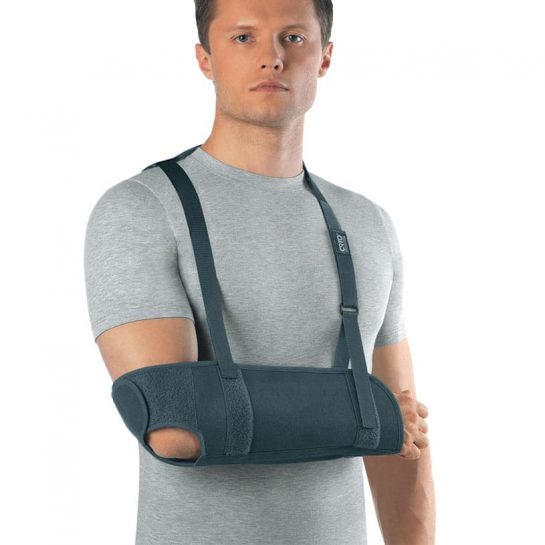 Усиленный бандаж для плечевого сустава с поддерживающей повязкой Orto TSU 232
