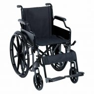 Кресло-коляска с откидными подлокотниками и съемными подножками, складная Тривес CA991LB