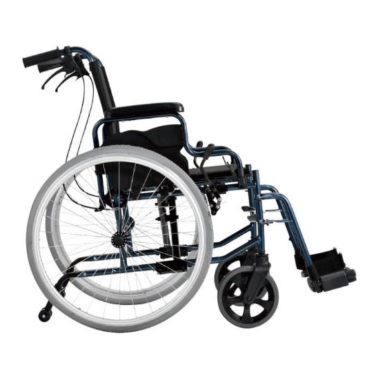 Кресло-коляска с откидными подлокотниками и съемными подножками TN-502