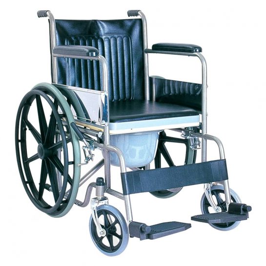 Кресло-коляска с ручным приводом от обода и с санитарным устройством CA609BE
