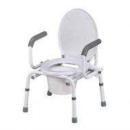 Кресло-туалет с опускающимися подлокотниками NOVA TN-408