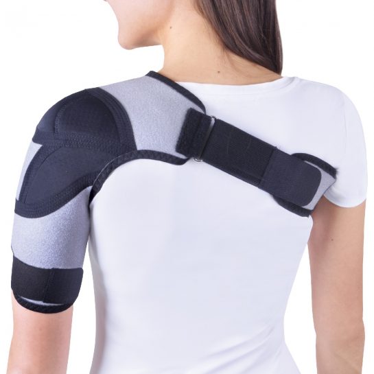 Бандаж для плечевого сустава Крейт А-600 с биомагнитными аппликаторами