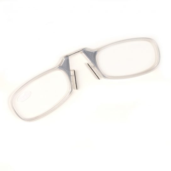 Мини-очки корригирующие в кейсе Lookmakers LM-002 серые