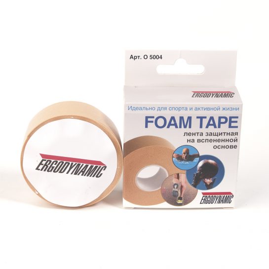 Кинезио-тейп Ergodynamic Foam Tape О 5004, 2.5см x 5м