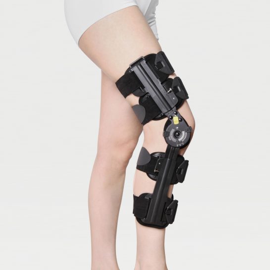 Ортез на коленный сустав с телескопическими шинами Ttoman KS-T03