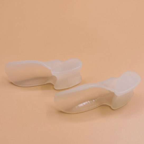 Протектор первого пальца стопы силиконовый Интра Sh-2507, мягкий, цвет: прозрачный