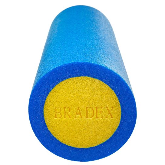 Ролик для йоги и пилатеса Bradex SF 0818 15x45 см, голубой