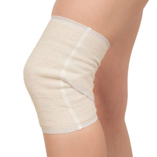 Бандаж компрессионный на коленный сустав (наколенник комбинированный)