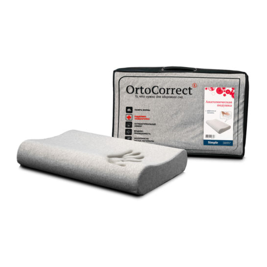 Ортопедическая подушка OrtoCorrect Classic Simple M